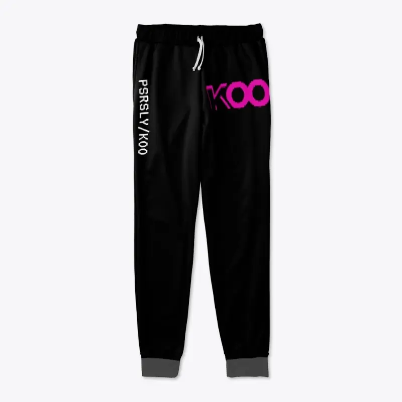 My KOO Black Joggers