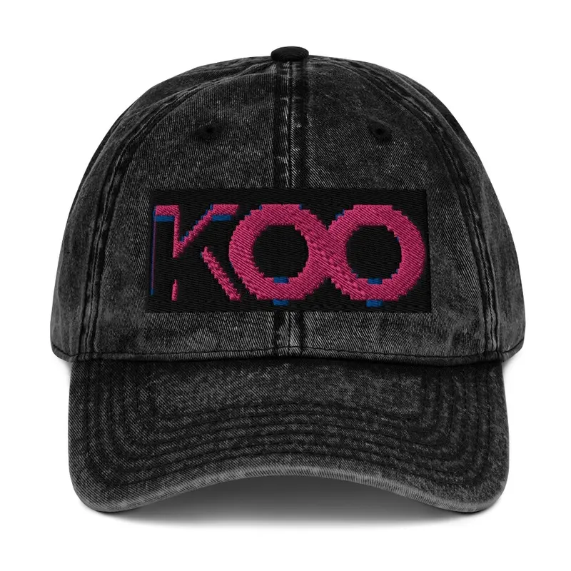 My KOO BLACK Dad Hat